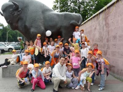 APELSINの子供たちをキエフ動物園に4
